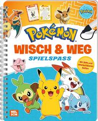 Pok&eacute;mon Activity-Buch: Wisch & Weg - Spielspa&szlig;