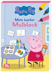 Peppa Wutz Ausmalbilder: Mein bunter Malblock