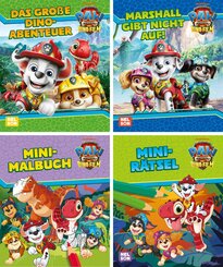 Nelson Mini-B&uuml;cher: 4er PAW Patrol - Der Dinofilm 1-4