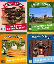 Nelson Mini-B&uuml;cher: Shaun das Schaf 1-4