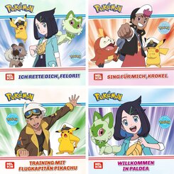 4er-Set Maxi-Mini 64: Pok&eacute;mon