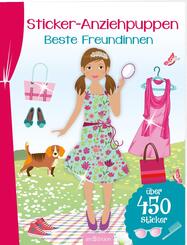 Sticker-Anziehpuppen - Beste Freundinnen