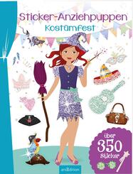 Sticker-Anziehpuppen - Kost&uuml;mfest
