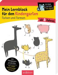 Mein Lernblock f&uuml;r den Kindergarten - Farben und Formen