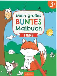 Mein gro&szlig;es buntes Malbuch - Tiere