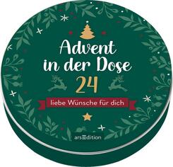 Advent in der Dose. 24 liebe W&uuml;nsche f&uuml;r dich