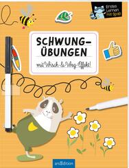 Erstes Lernen mit Spa&szlig; -  Schwung&uuml;bungen
