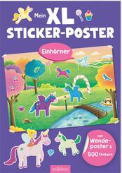 Mein XL Sticker-Poster Einh&ouml;rner
