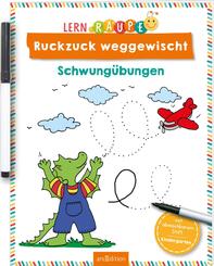Lernraupe - Ruckzuck weggewischt! Schwung&uuml;bungen