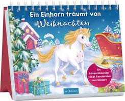 Ein Einhorn tr&auml;umt von Weihnachten