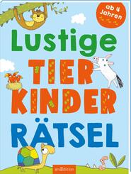 Lustige Tierkinder-R&auml;tsel