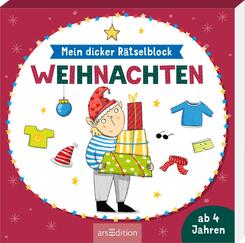 Mein dicker R&auml;tselblock Weihnachten