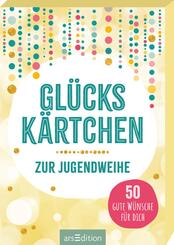 Gl&uuml;cksk&auml;rtchen zur Jugendweihe