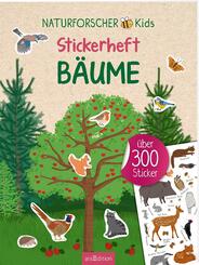 Naturforscher-Kids - Stickerheft B&auml;ume