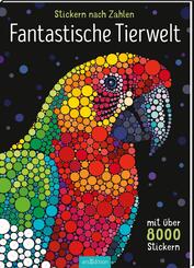 Stickern nach Zahlen - Fantastische Tierwelt
