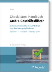 Checklisten Handbuch GmbH-Gesch&auml;ftsf&uuml;hrer