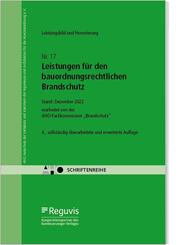 Leistungen f&uuml;r den bauordnungsrechtlichen Brandschutz