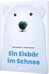 Ein Eisb&auml;r im Schnee