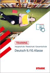STARK Deutsch 9./10. Klasse - Training - Grundwissen, Aufgaben und L&ouml;sungen, m. 1 Buch, m. 1 Beilage