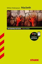 STARK William Shakespeare: Macbeth - Englisch - Interpretationen, m. 1 Buch, m. 1 Beilage