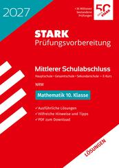 STARK L&ouml;sungen zu Mathematik - Mittlerer Schulabschluss (MSA) 2027 NRW Hauptschule Typ B/Gesamtschule/ Sekundarschule - Pr&uuml;fungsvorbereitung