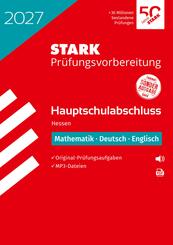 STARK Mathematik, Deutsch, Englisch - Hauptschulabschluss 2027 Hessen - Pr&uuml;fungsvorbereitung