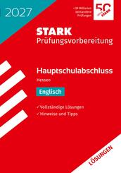 STARK L&ouml;sungen zu Englisch - Hauptschulabschluss 2027 Hessen - Pr&uuml;fungsvorbereitung