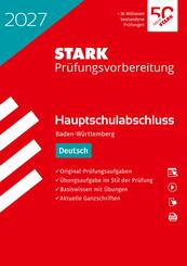 STARK Deutsch - Hauptschulabschluss 2027 BW - Pr&uuml;fungsvorbereitung, m. 1 Buch, m. 1 Beilage