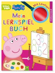 Peppa Pig Mein Lernspielbuch mit L&ouml;selupe. Mit wutzig viel Spa&szlig; durch die Vorschulzeit