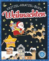 Kritzel-Kratzel-Buch Weihnachten. F&uuml;r Kinder ab 5 Jahren