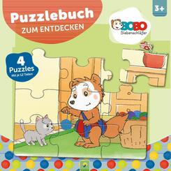 Bobo Siebenschl&auml;fer Puzzlebuch f&uuml;r Kinder ab 3 Jahren