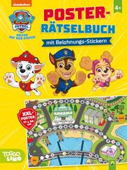 PAW Patrol Poster-R&auml;tselbuch mit Belohnungs-Stickern