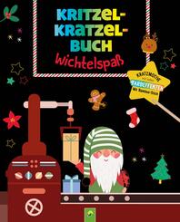 Kritzel-Kratzel-Buch Wichtelspa&szlig;