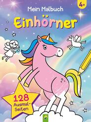 Mein Malbuch Einh&ouml;rner