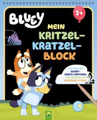 Bluey Mein Kritzel-Kratzel-Block