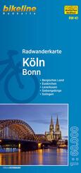 Bikeline Radkarte Radwanderkarte K&ouml;ln / Bonn
