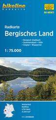 Bikeline Radkarte Bergisches Land