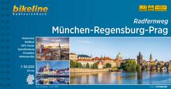 M&uuml;nchen-Regensburg-Prag Radfernweg