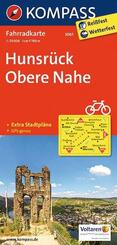 KOMPASS Fahrradkarte 3061 Hunsr&uuml;ck, Obere Nahe 1:70.000