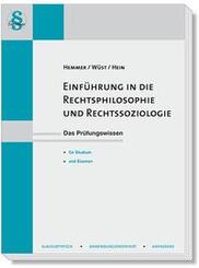 Einf&uuml;hrung in die Rechtsphilosophie sowie Rechtssoziologie