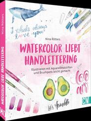 Watercolor liebt Handlettering