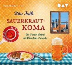 Sauerkrautkoma. Der 5. Fall f&uuml;r den Eberhofer. Ein Provinzkrimi,6 Audio-CD