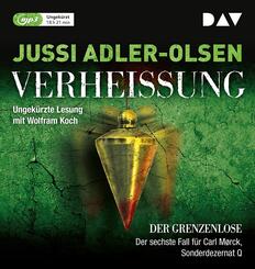 Verhei&szlig;ung. Der sechste Fall f&uuml;r Carl M&oslash;rck, Sonderdezernat Q,2 Audio-CD, 2 MP3