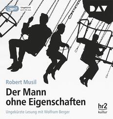 Der Mann ohne Eigenschaften,4 Audio-CD, 4 MP3