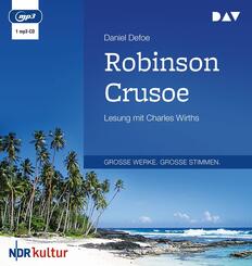 Robinson Crusoe,1 Audio-CD, 1 MP3