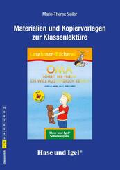 OMA, schreit der Frieder. ICH WILL AUSL&Auml;NDISCH REDEN! / Silbenhilfe. Begleitmaterial: