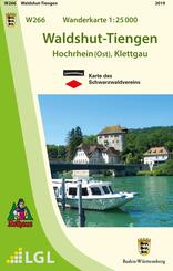 Topographische Wanderkarte Baden-W&uuml;rttemberg Waldshut-Tiengen