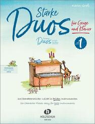 Starke Duos, f&uuml;r Geige und Klavier.Tl.1