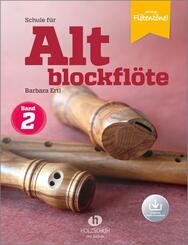 Schule f&uuml;r Altblockfl&ouml;te 2 (mit Audio-Download)
