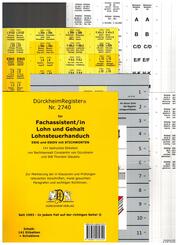 D&uuml;rckheimRegister&reg; Nr. 2740 Fachassistent/in Lohn und Gehalt (2024) Lohnsteuerhandbuch